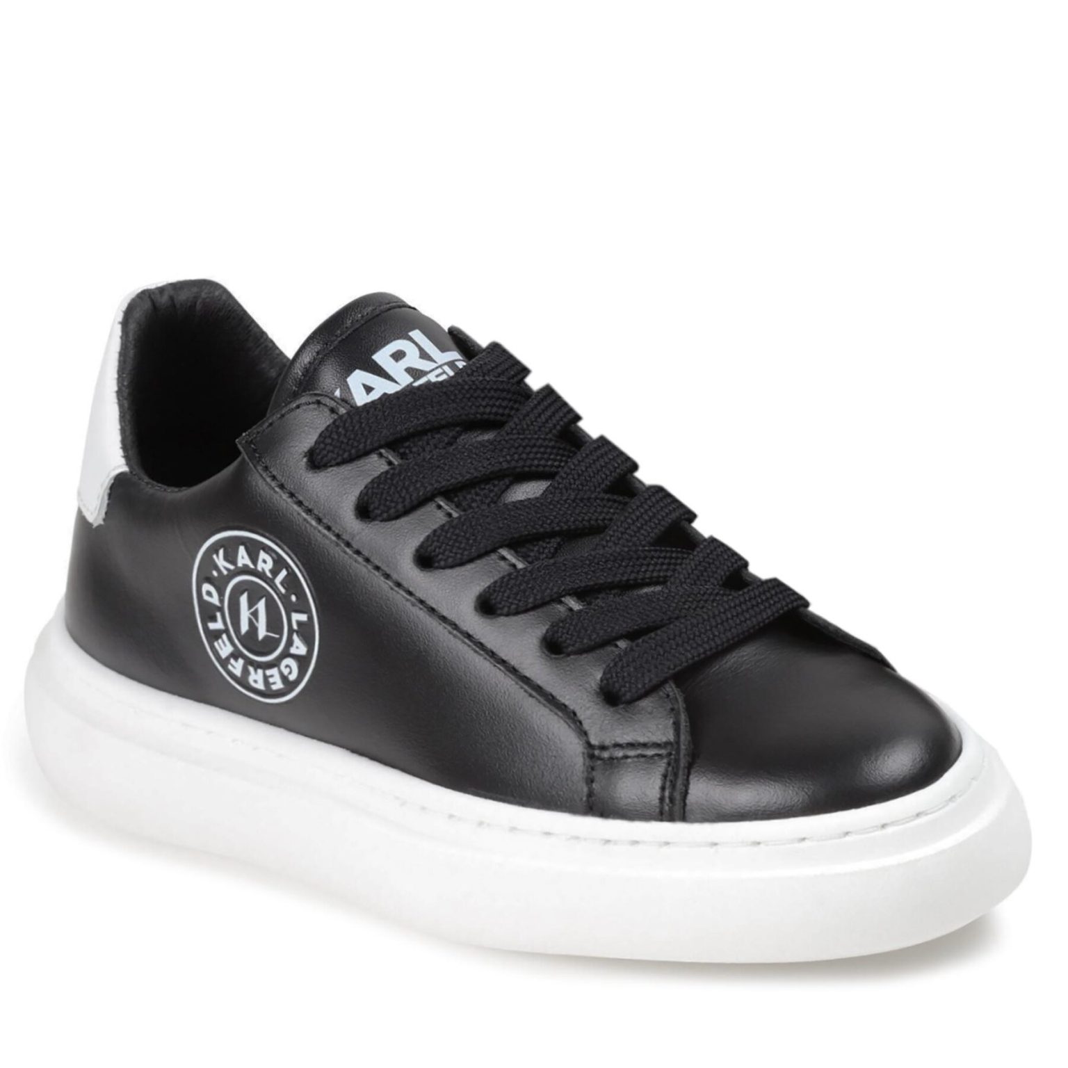 Сникърси Karl Lagerfeld Kids в Черен цвят