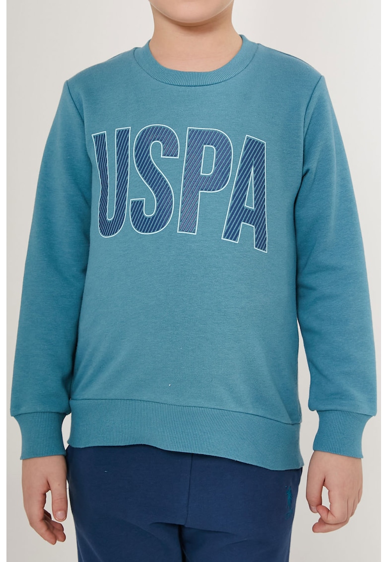 Суитшърт и спортен панталон - 2 части - Син Син US Polo Assn