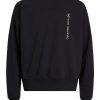 Суитшърт с лого и паднали ръкави CALVIN KLEIN JEANS