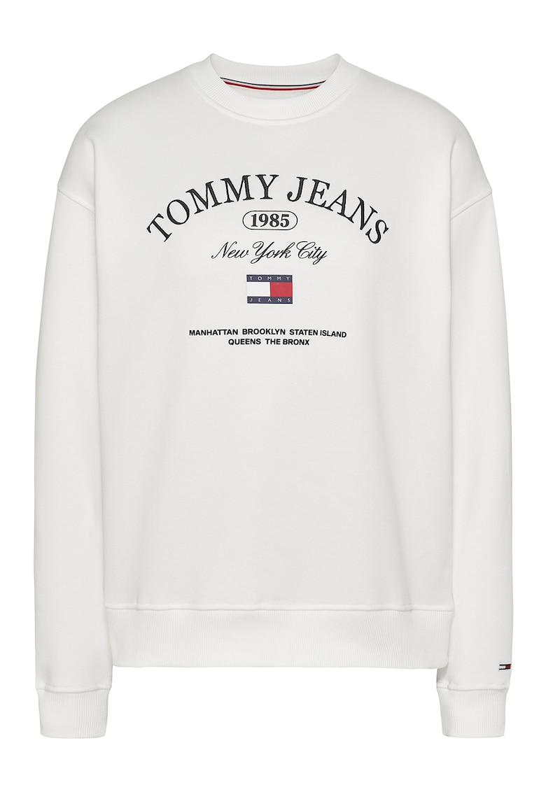 Суитшърт с овално деколте и лого Tommy Jeans