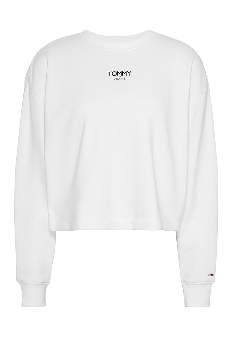 Суитшърт с органичен памук с лого Tommy Jeans