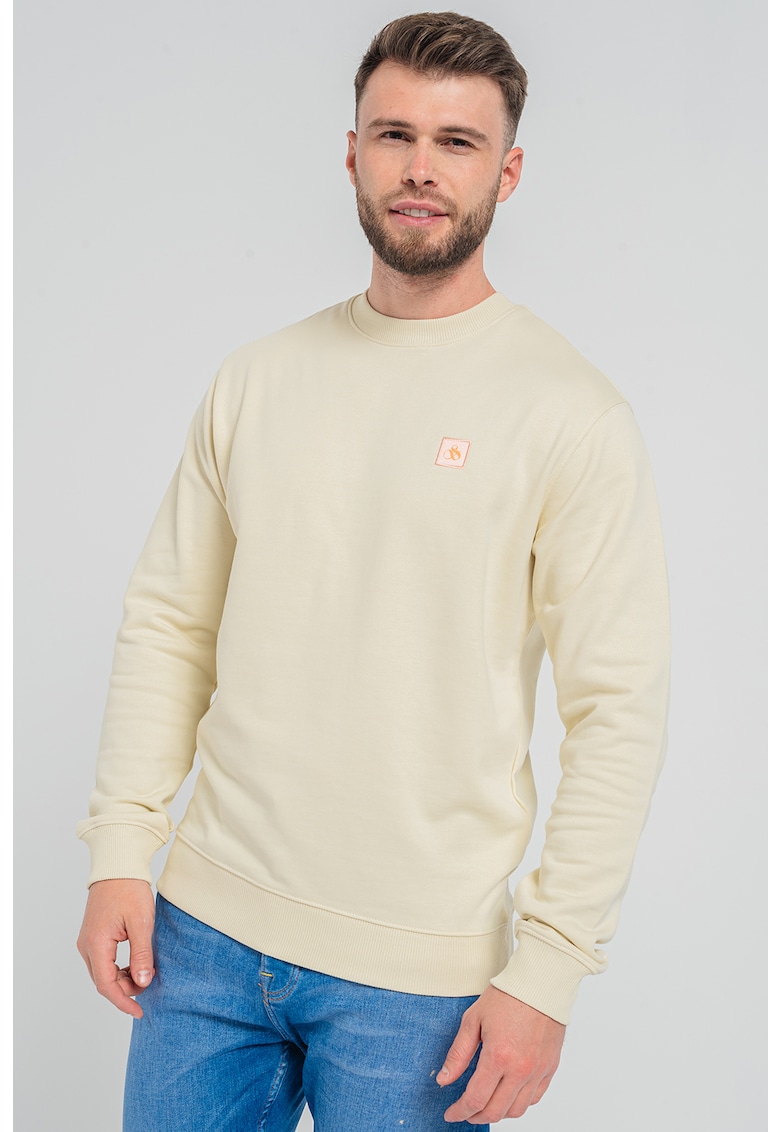 Суитшърт с памук и овално деколте Scotch  Soda