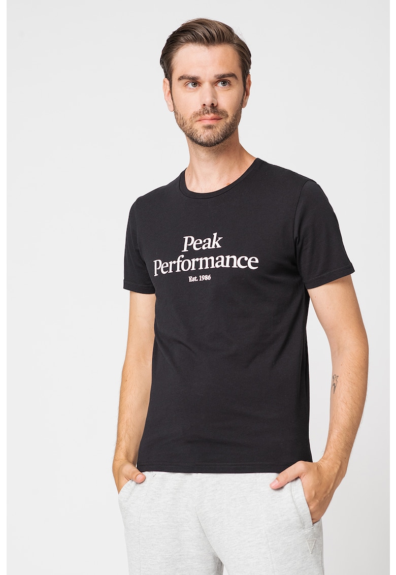 Тениска от органичен памук с лого Peak Performance