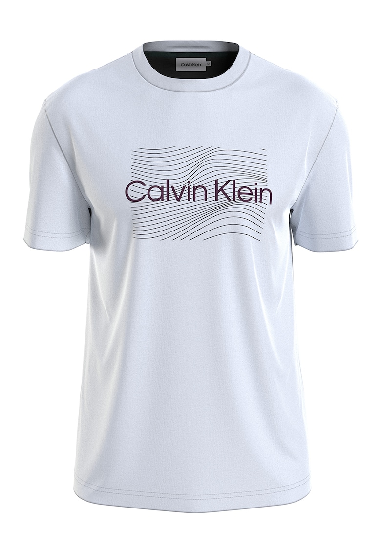 Тениска с памук CALVIN KLEIN