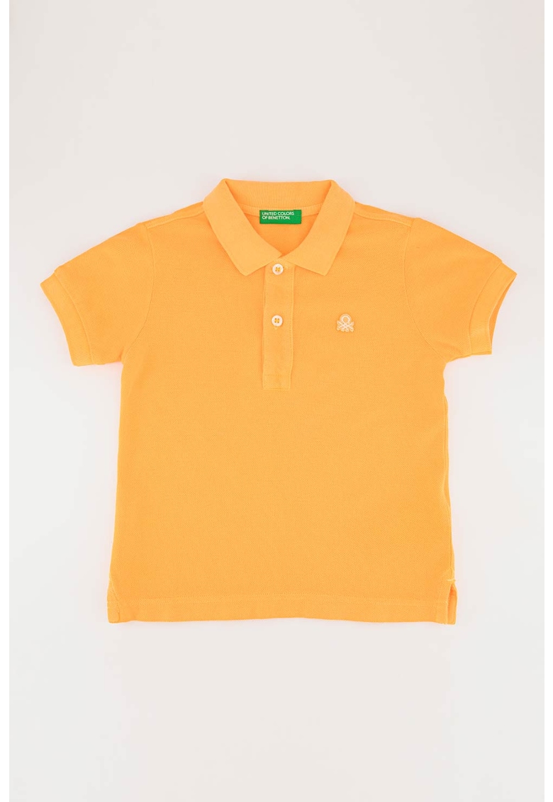 Тениска с яка United Colors of Benetton
