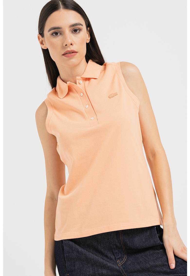 Топ от пике с яка Lacoste