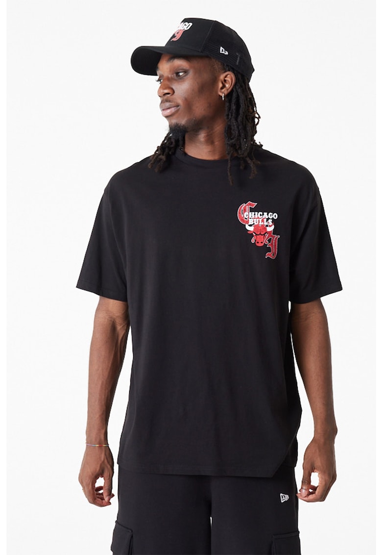 Уголемена тениска Chicago Bulls New Era