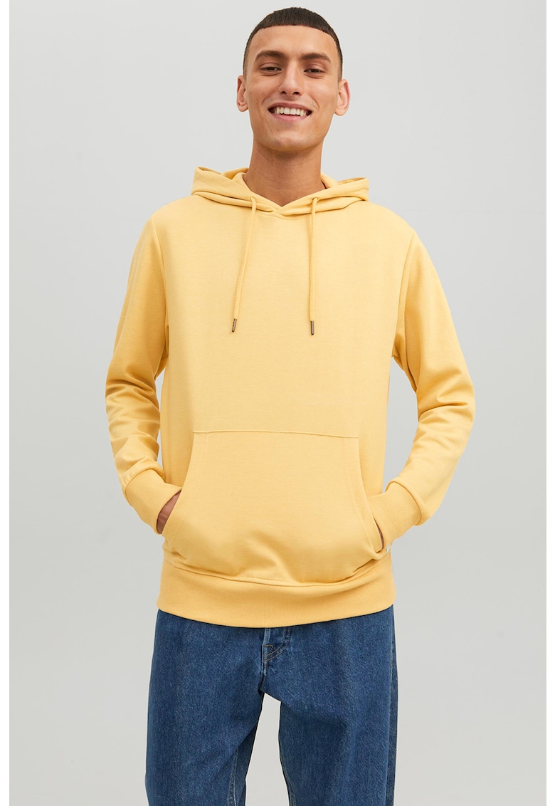 Худи Basic с джоб кенгуру Jack  Jones