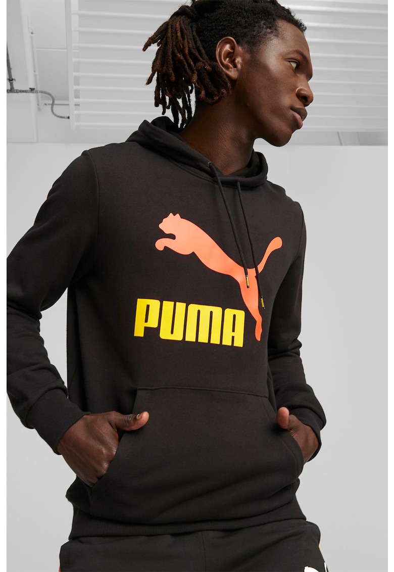 Худи Classics с лого и джоб кенгуру Puma