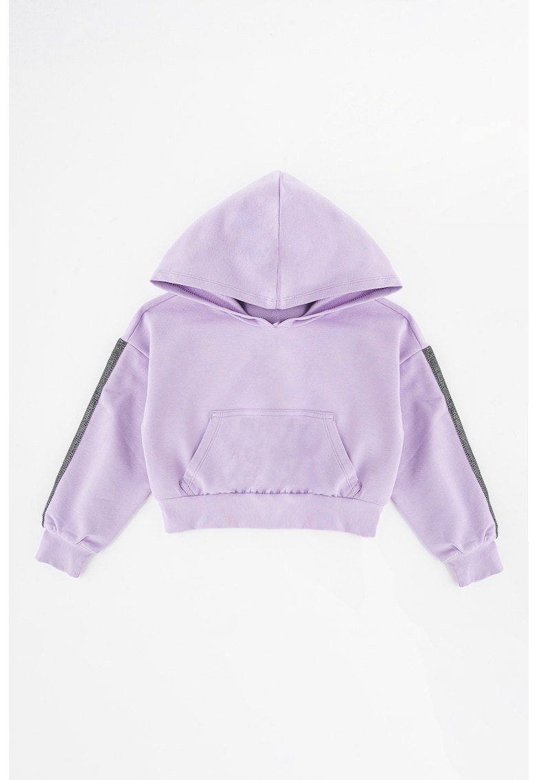 Худи с памук и джоб кенгуру United Colors of Benetton
