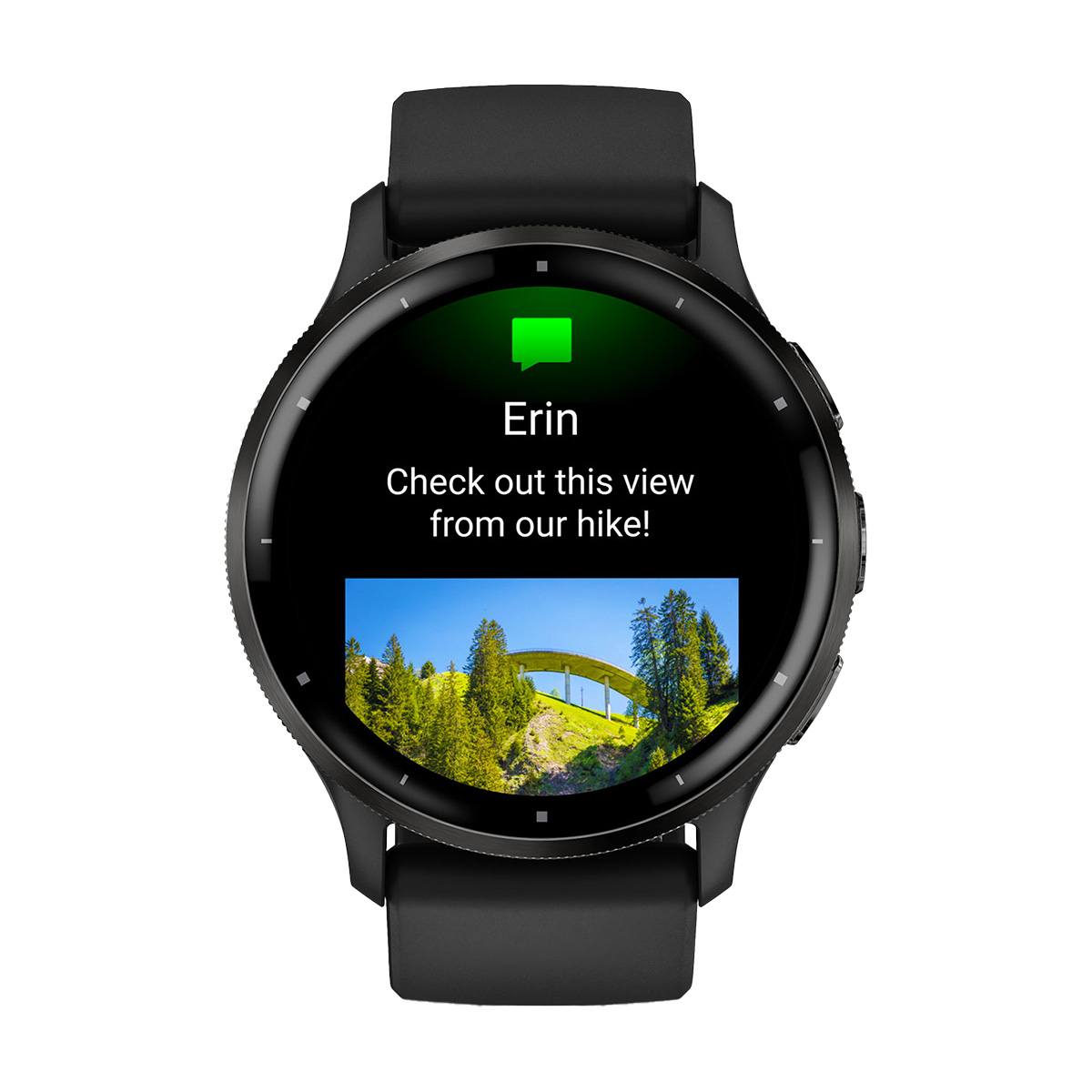 Оригинален Мъжки Часовник Garmin Venu 3 Slate/Black 010-02784-01