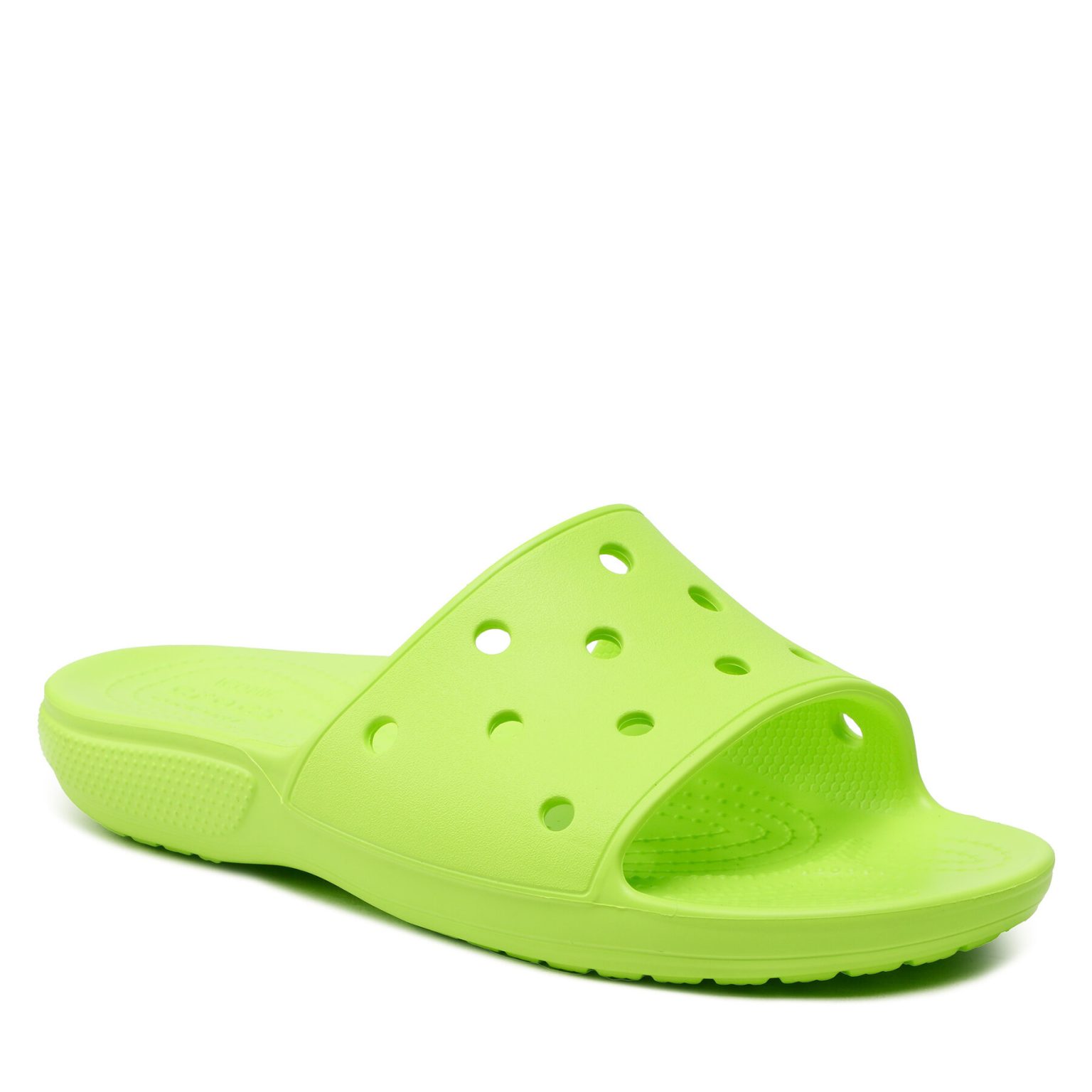 Чехли Crocs в Зелен цвят