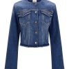 Яке от деним с незавършени краища GUESS JEANS