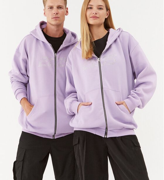 2005 Суитшърт Unisex Signature Zip Виолетов Regular Fit за Унисекс цена