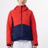 4F Скиорско яке 4FAW23TTJAF339 Червен Slim Fit за Жени цена
