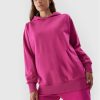 4F Суитшърт 4FAW23TSWSF0725 Розов Regular Fit за Жени цена