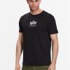 Alpha Industries Тишърт Basic 118533 Черен Regular Fit за Мъже цена