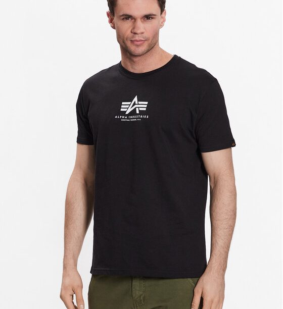 Alpha Industries Тишърт Basic 118533 Черен Regular Fit за Мъже цена