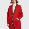 American Vintage Кардиган Vitow VITO19BH22 Червен Relaxed Fit за Жени цена