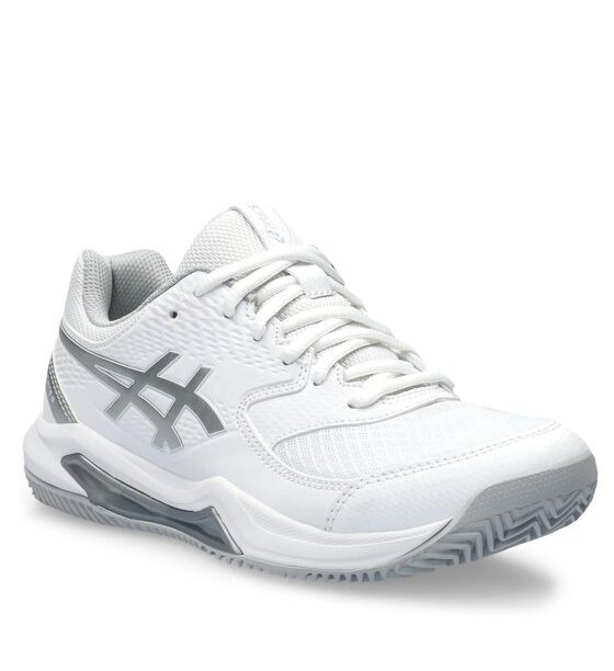 Asics Обувки за тенис Gel-Dedicate 8 Clay 1042A255 Бял за Жени цена