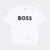 Boss Тишърт J25P24 M Бял Regular Fit за Момчета цена