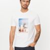 Boss Тишърт Tefragile 50503535 Бял Regular Fit за Мъже цена