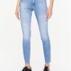 Calvin Klein Jeans Дънки J20J220853 Син Skinny Fit за Жени цена