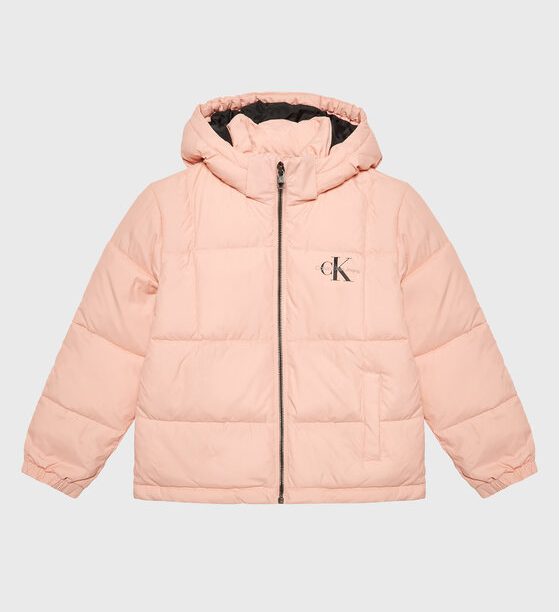 Пухено яке Calvin Klein Jeans за Момичета