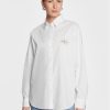 Calvin Klein Jeans Риза J20J220515 Бял Regular Fit за Жени цена