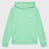Calvin Klein Jeans Суитшърт Stack Logo IB0IB01293 Зелен Regular Fit за Момчета цена