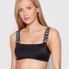 Calvin Klein Swimwear Горнище на бански KW0KW01825 Черен за Жени цена