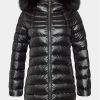 Colmar Пухено яке Friendly 2233F 5WG Черен Regular Fit за Жени цена