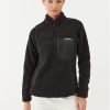 Columbia Полар West Bend™ 1/4 Zip Pullover Черен Regular Fit за Жени цена