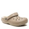 Crocs Чехли Crocs Classic Lined Clog 203591 Бежов цвят на ниска цена