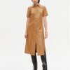 DKNY Ежедневна рокля DD3D4101 Кафяв Regular Fit за Жени цена