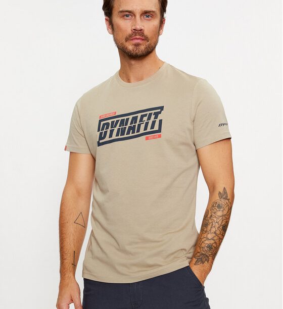 Dynafit Тишърт Graphic Co M S/S Tee 08-70998 Каки Regular Fit за Мъже цена