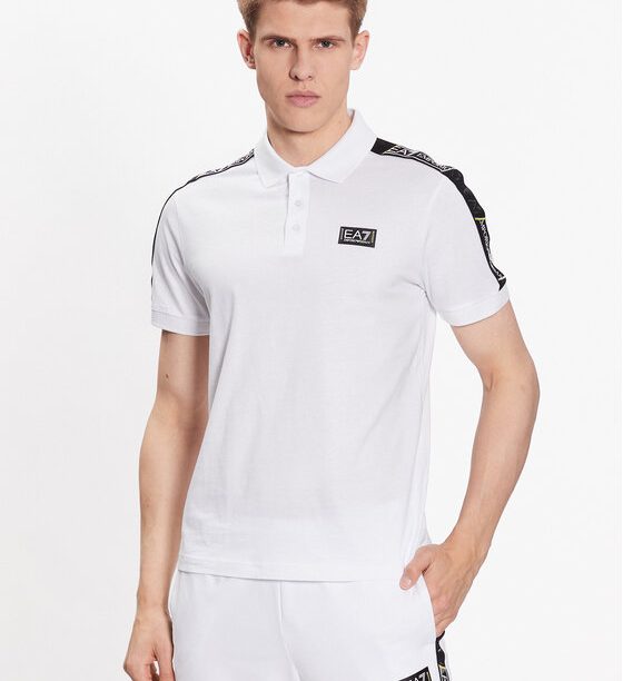 Тениска с яка и копчета EA7 Emporio Armani за Мъже