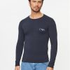 Emporio Armani Underwear Тениска с дълъг ръкав 111023 3F715 00135 Тъмносин Regular Fit за Мъже цена