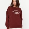 Fila Суитшърт FAW0593 Кафяв Regular Fit за Жени цена
