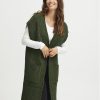 Fransa Кардиган 20612719 Зелен Regular Fit за Жени цена