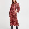 Fransa Рокля тип риза 20612464 Розов Regular Fit за Жени цена