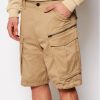 G-Star Raw Шорти от плат Rovic D08566-5126-239 Бежов Relaxed Fit за Мъже цена
