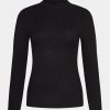 Gina Tricot Поло 20625 Черен Regular Fit за Жени цена