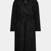 Gina Tricot Преходно палто 20609 Черен Regular Fit за Жени цена