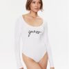 Guess Боди O3BM03 KBBU1 Бял Slim Fit за Жени цена