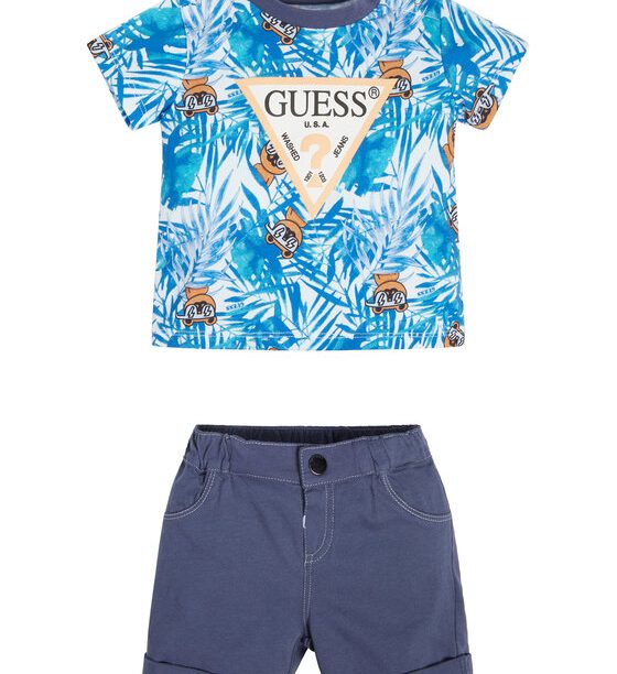 Комплект тишърт и панталонки Guess за Момчета