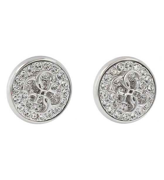 Guess Обици Dreaming Guess JUBE03 129JW Сребърно родиево покритие за Жени цена