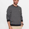 Guess Пуловер M3YQ07 KBTO0 Черен Regular Fit за Мъже цена