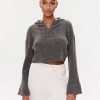 Guess Пуловер Tokio W3BR59 Z3B50 Сив Regular Fit за Жени цена