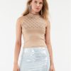 Guess Пуловер W3YR26 Z37K0 Бежов Slim Fit за Жени цена
